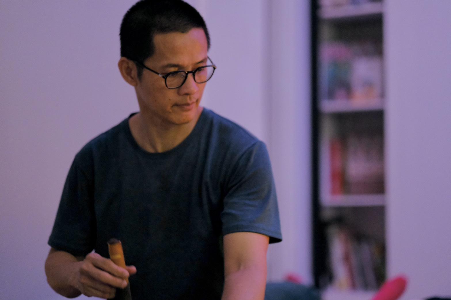 頌缽顧問暨常務理事劉昱承 Kevin